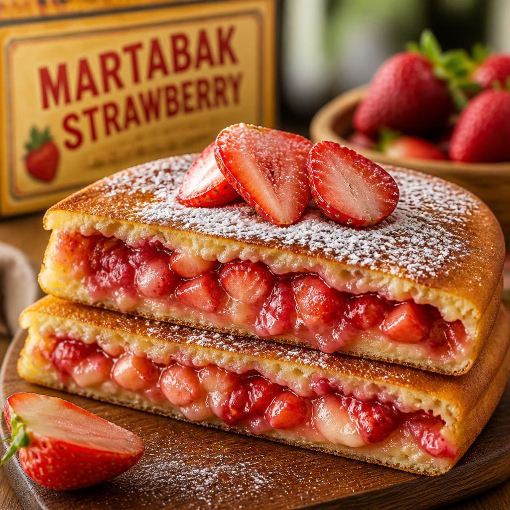 Strawberry Large Martabak 999 Asli Bandung